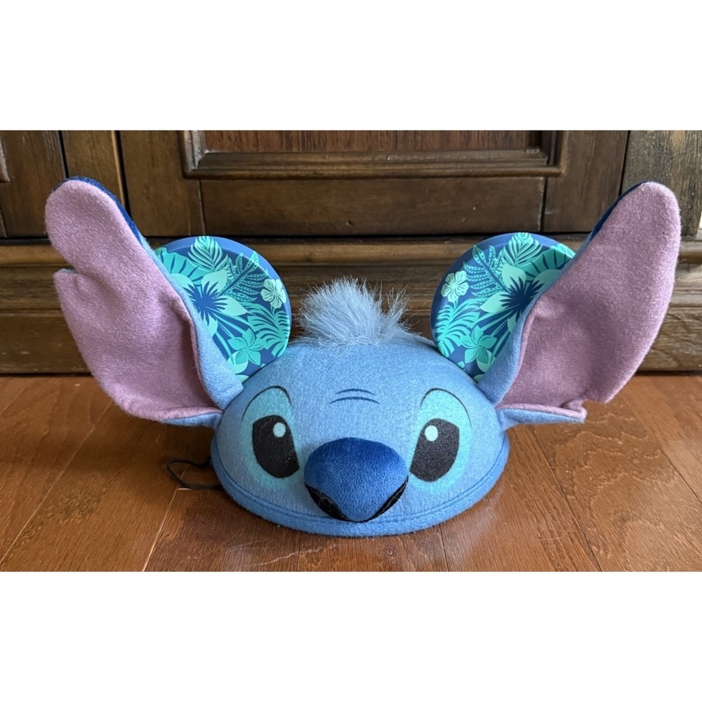 Disney Parks Lilo & Stitch Mickey Ears Hat Youth‎ Kid Size EXCELLENT!